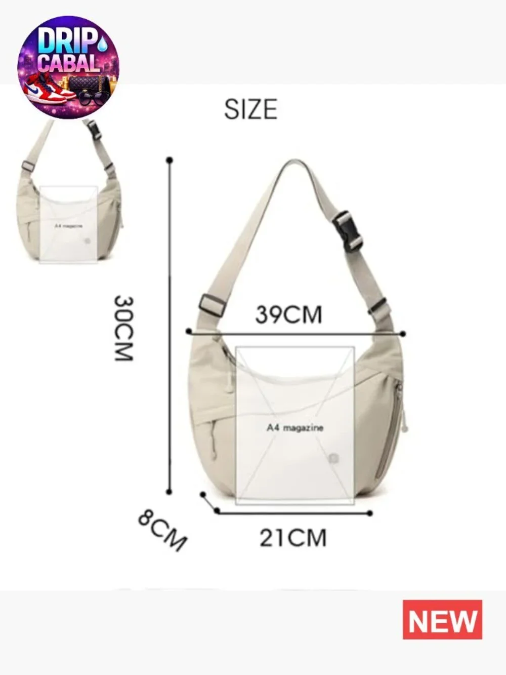 N/A nylon crescent